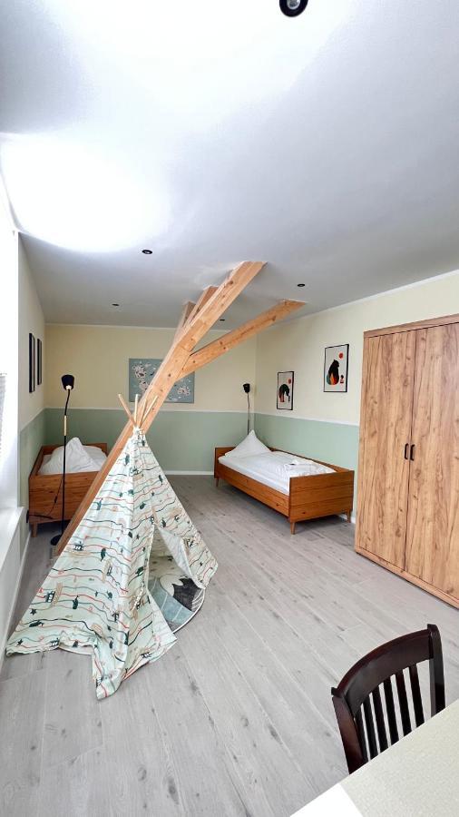 New Nomads Ferienwohnung Am See ツォッセン エクステリア 写真